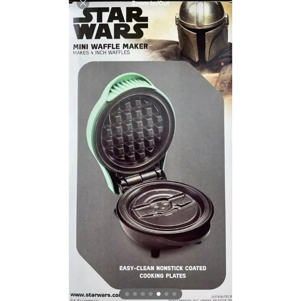Disney Star Wars Baby Yoda‎ Waffle Maker